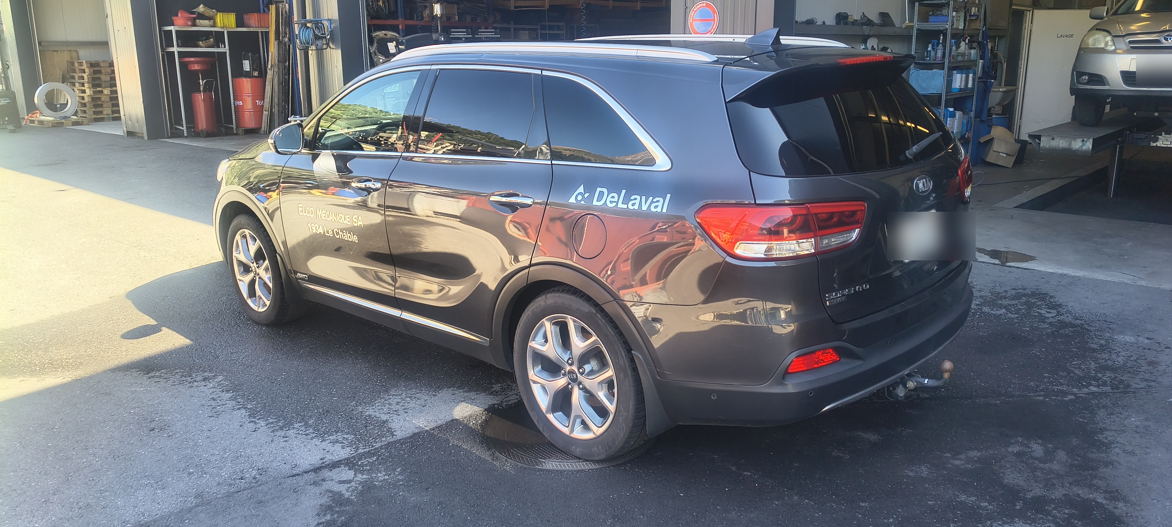Kia Sorento vue arrière trois-quarts