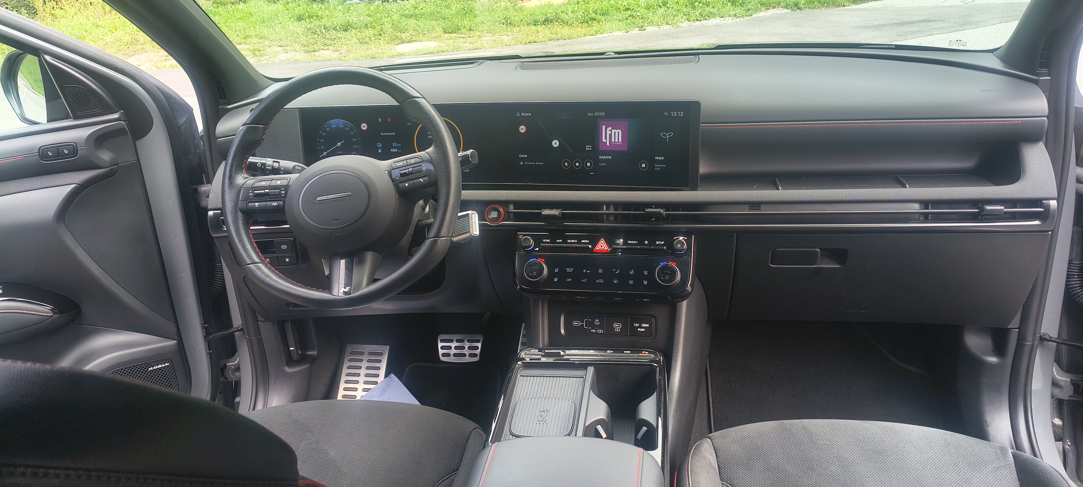 Tableau de bord du Hyundai Tucson