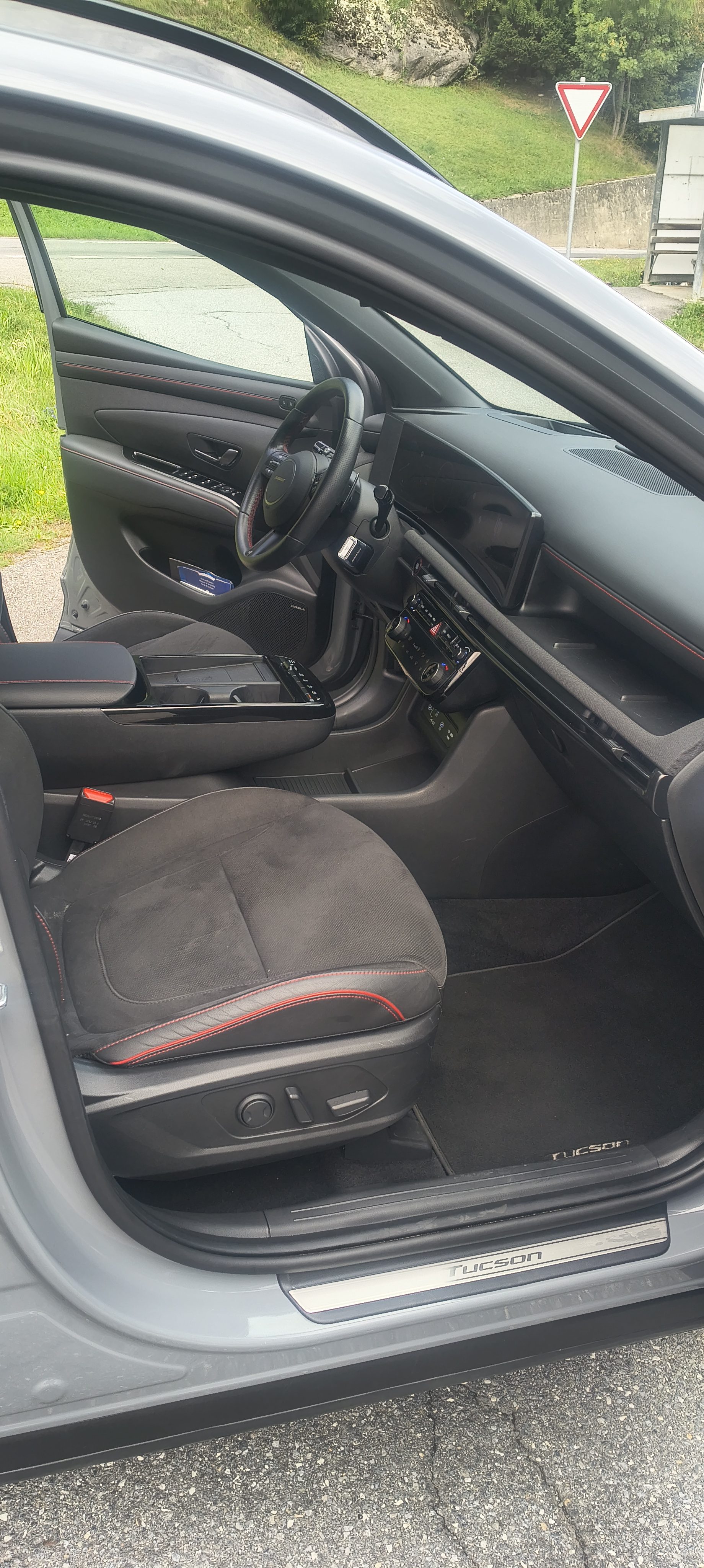 Siège conducteur en Alcantara